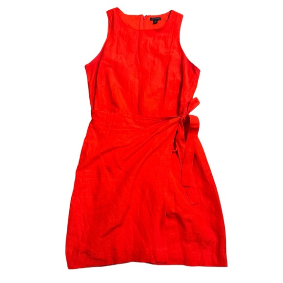 Ann Taylor Orange and Red Mini Dress - Picture 1 of 9